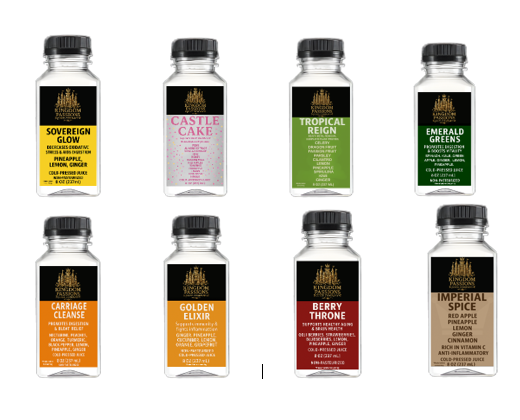 👑 Kingdom Passions Juice Company – 3-Day Parasite Cleanse (16 oz)