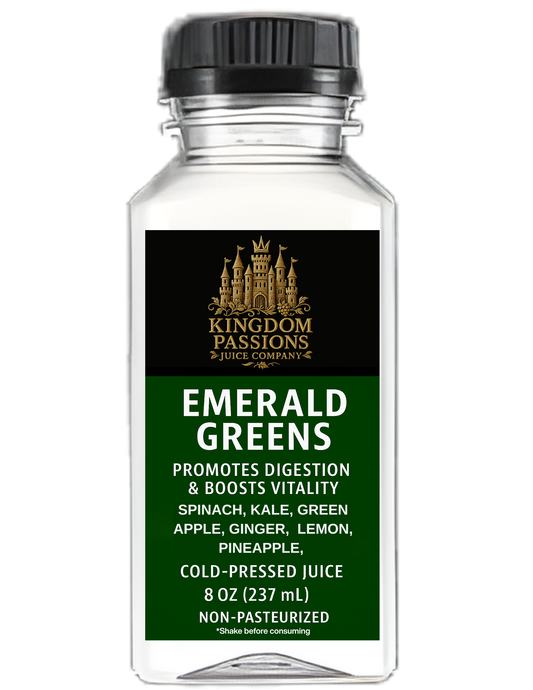 Emerald Greens – Cold-Pressed Juice (8 oz)