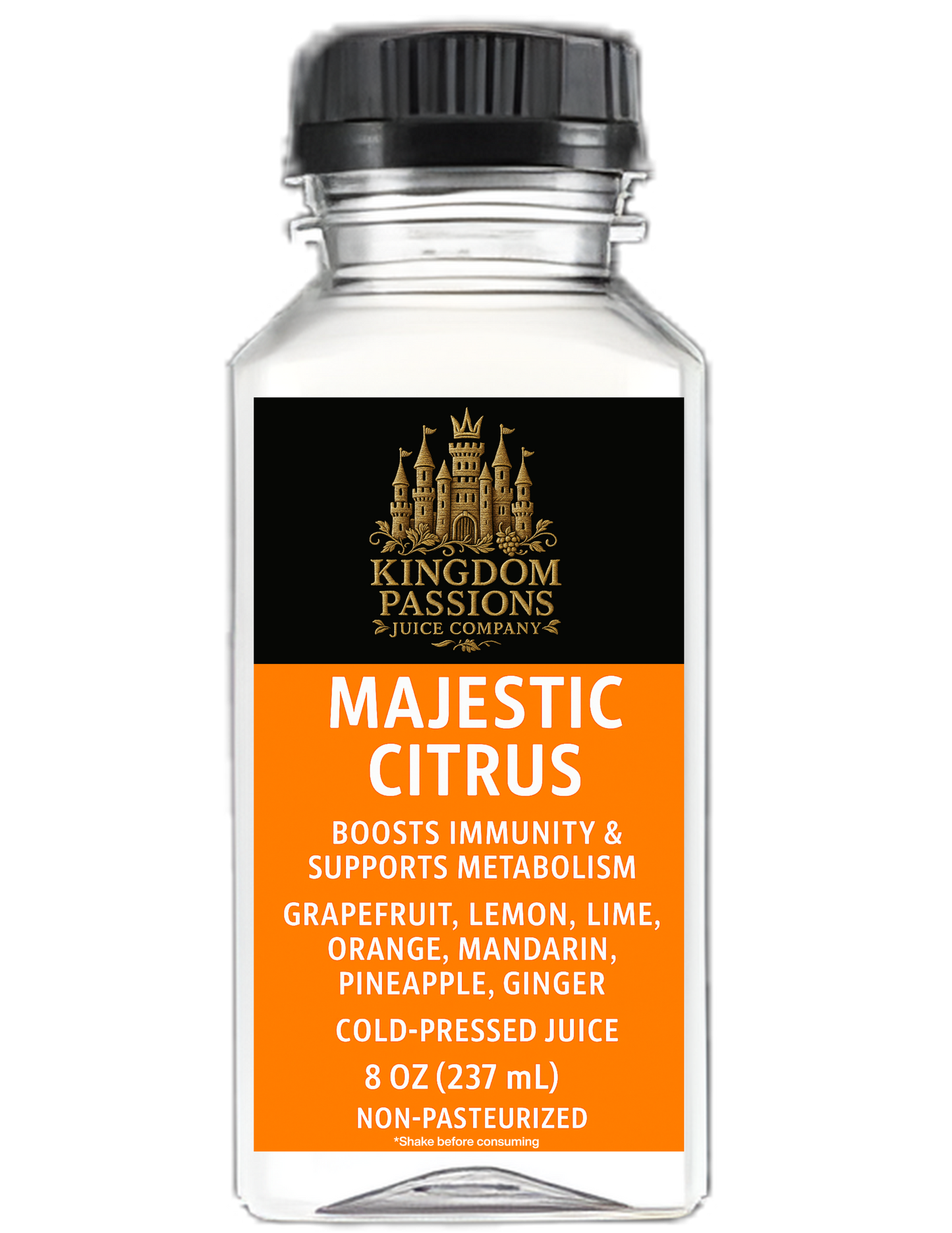Majestic Citrus – Cold-Pressed Juice (8 oz)