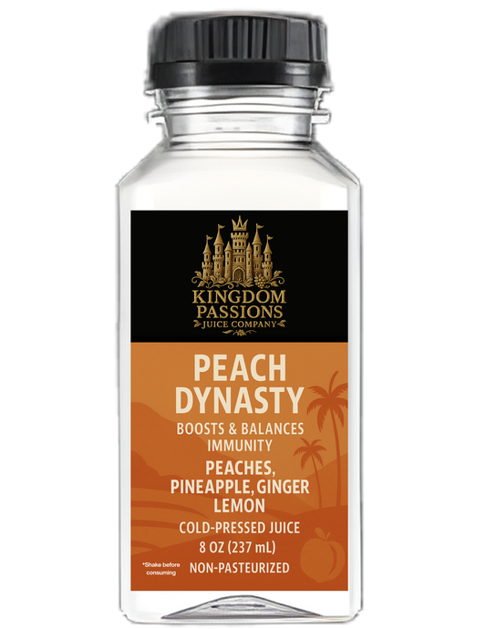 Peach Dynasty - Cold-Pressed Juice (8 oz)