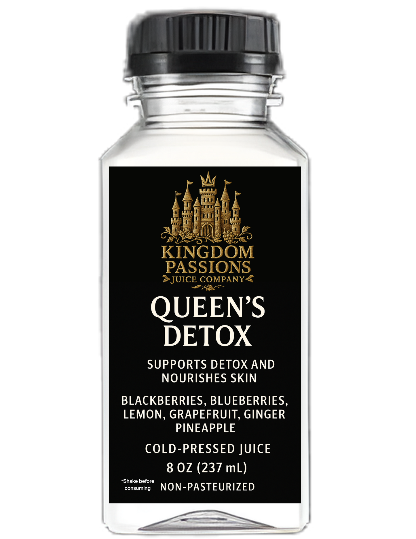 Queen’s Detox – Cold-Pressed Juice (8 oz)